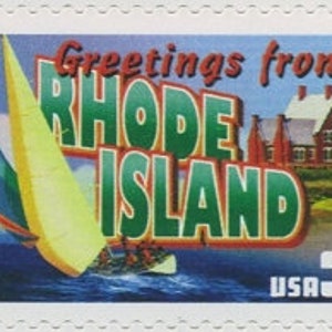 5x RHODE ISLAND 2002 34c Sello postal vintage no utilizado. ¡Saludos de la serie America Envío gratis! #1 Source.Best precios en sellos vintage