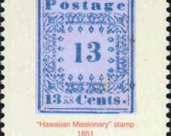 ハワイ宣教師ホノルルマウイオアフコナカウアイ4Diff200237c未使用郵便