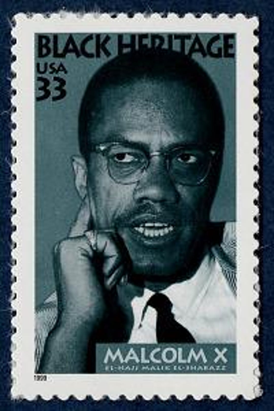 6x マルコムX ブラックヘリテージ アフリカ系アメリカ人公民権 1999 33