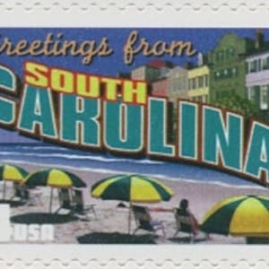5x CAROLINA DO SUL 2002 34c Selo postal vintage não utilizado. Saudações da série América Frete Grátis! #1Fonte.Melhores preços em selos vintage