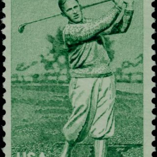 10x GOLFING Legend Bobby Jones GOLF 1981 18c Green Unused Postage Stamps  Free Shipping!  #1 source. Best prices on Vintage stamps