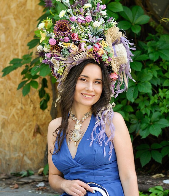 flower girl circlet headdress