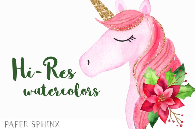 Christmas Unicorn Clipart Digital Png Files Christmas Clipart Holiday Unicorn Faces Unicorn Ornament Gold Christmas Clip Art Art Collectibles Autorentreff Badcamberg De