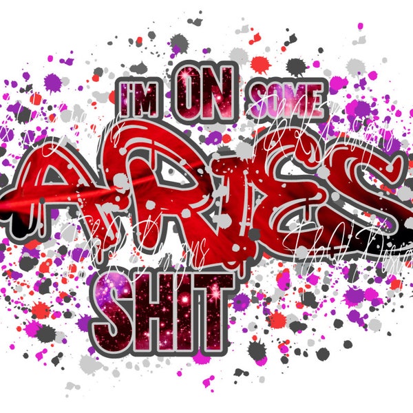On Some Aries, Aries, Zodiac, PNG for Sublimation