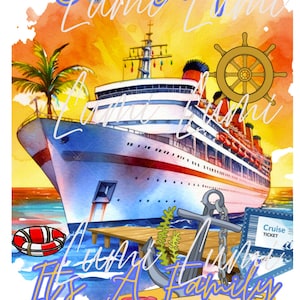 Oh Ship It&#39;s A Family Trip PNG