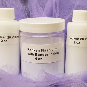 Do It Yourself Flash Lift Bleaching Kit. Repackaged 4oz.  Great for Blondes! Free Shipping!