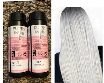 Redken Shades EQ 10P Ivory Pearl and 10T Platinum