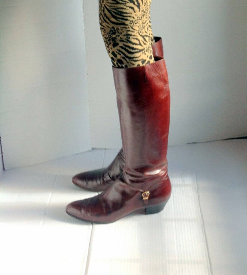 vintage ferragamo boots