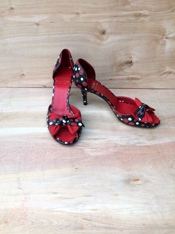 Sandales Moschino à Pois - Pointure US 8 - Occasion