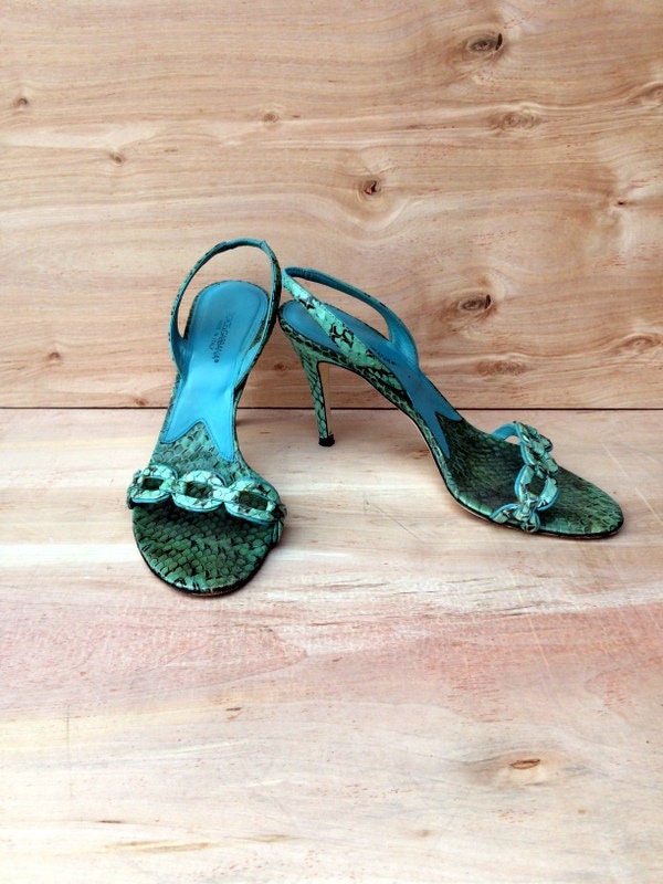 Vintage DOLCE and GABBANA Shoes, High Heel Sandals, Genuine