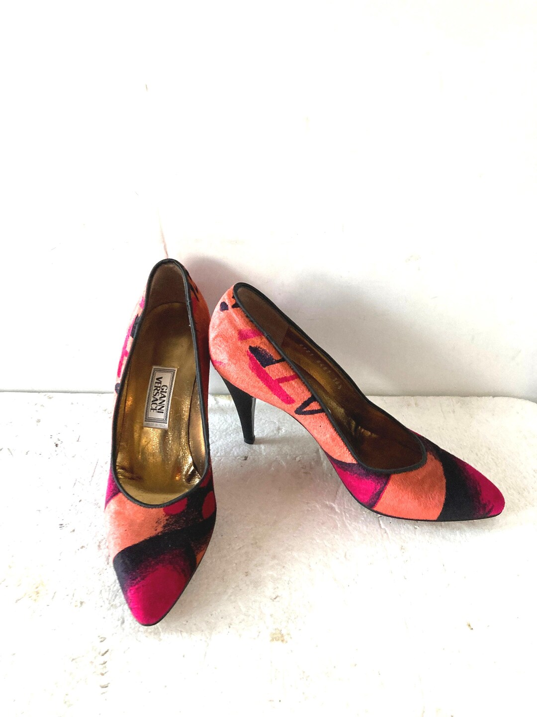 gianni versace scarpe con tacco versace