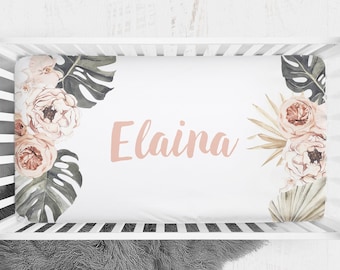 crib sheets with name