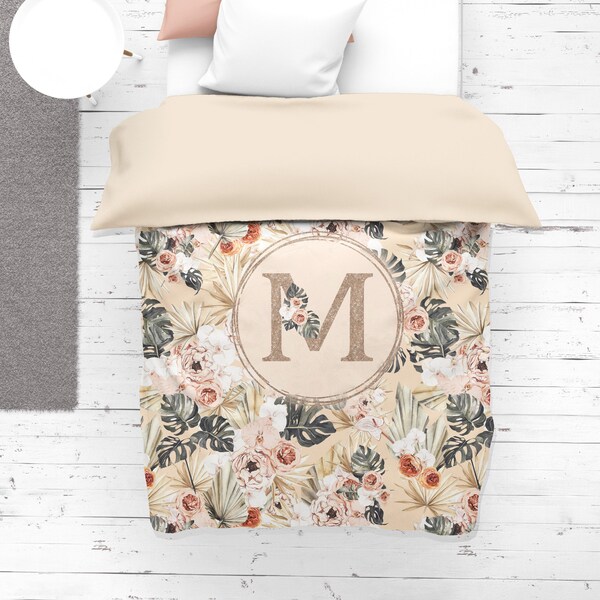 Monogrammed Bedding Etsy