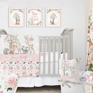 Hippo Crib Bedding Baby Girl Crib Bedding Set Hippo Baby Bedding Set Hippo Nursery Bedding Floral Crib Sheets Hippo Baby Shower Gift Etsy Canada