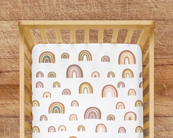 rainbow nursery bedding