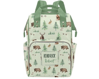 boy diaper backpack