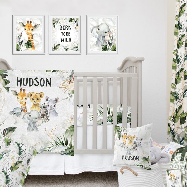 Boy Crib Bedding Etsy