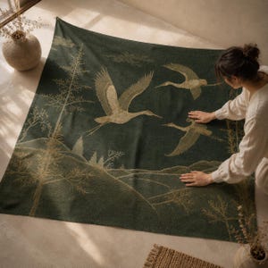 Vintage Tapestry Japanese - Etsy