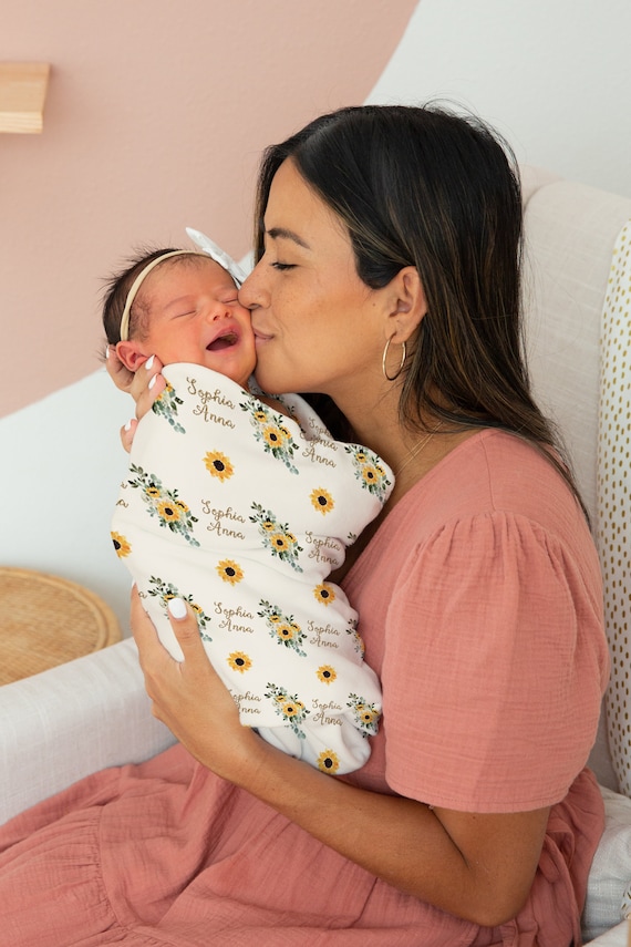 Sunflower baby swaddle new arrivals