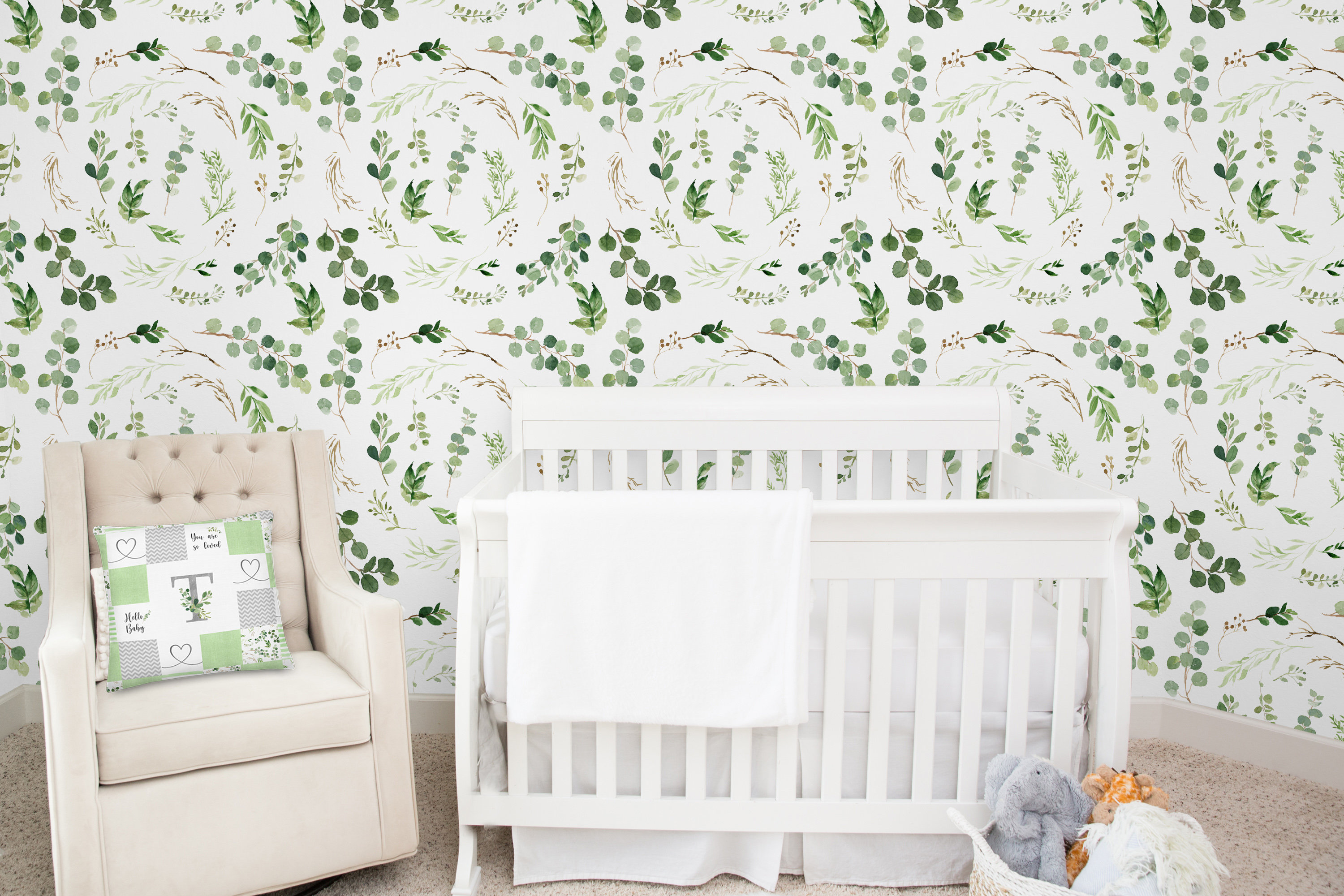 Buy Greenery Wallpaper Peel and Stick Wallpaper Gender Neutral Online in  India  Etsy