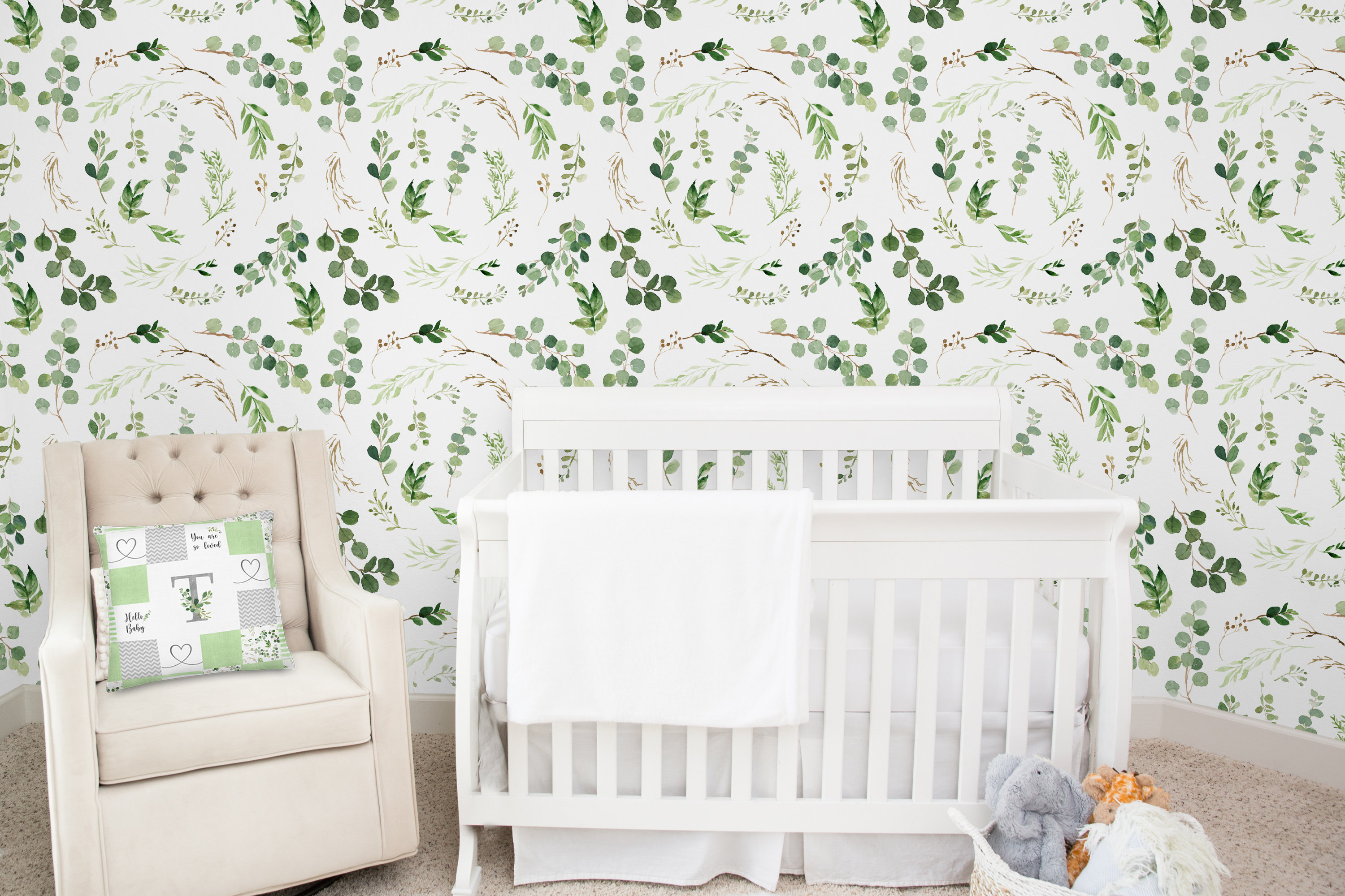 Gender Neutral Nursery Fabric Wallpaper and Home Decor  Spoonflower