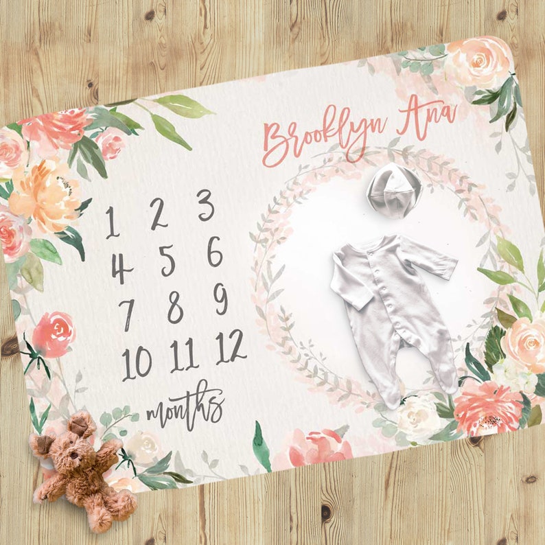 milestone blanket etsy