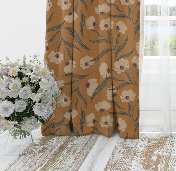 Holly Hobby Rust & Brown Pillow/Quilt Panels 1 Set of 2 panels