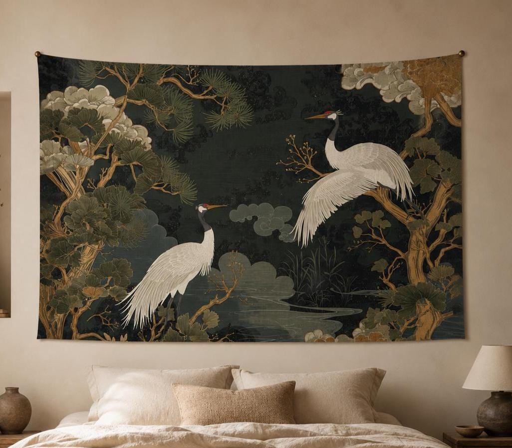 Japanese Textile Art - Etsy