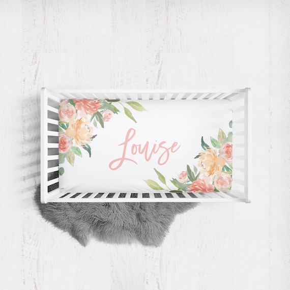 custom crib sheet