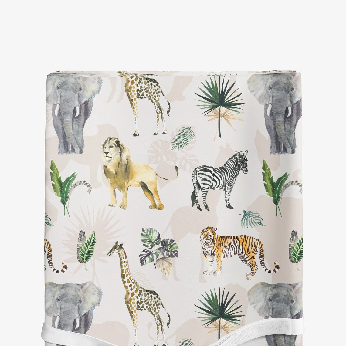 Safari Changing Pad Cover Changing Table Cover Safari Baby Etsy