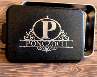 Custom Baking Pan, Aluminum 9" X 13", Powder Coated Lid, Custom Wedding Gift, Housewarming Gift, Christmas Present, Bakers Gift,