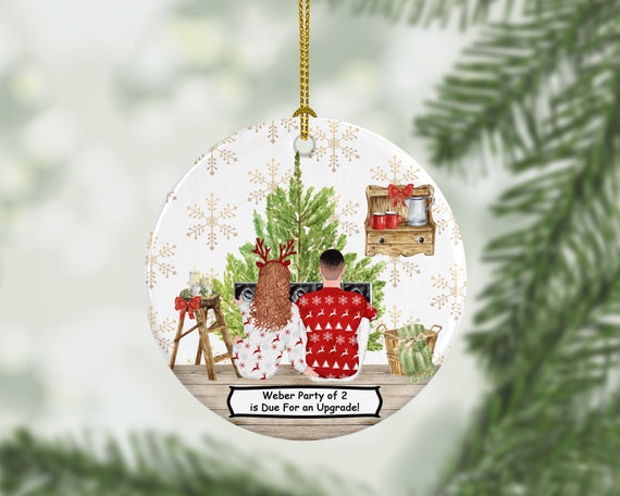 Custom Pregnancy Announcement, Custom Ornament, Christmas Gift, Grandparent Gift, Custom Christmas Gift, Baby Announcement, Wedding Gift,