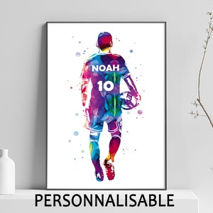 Magnifique cadeau personnalisé pour papa supporter du PSG