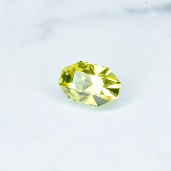 Natural untreated yellow best sale sapphire