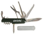 Skoal tobacco multi tool phillips petroleum advertising knife lot of 2 vintage