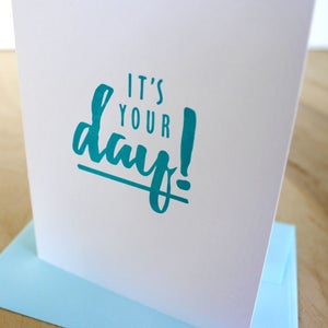 Box of 6 Your Day Birthday Card A2 immagine 3