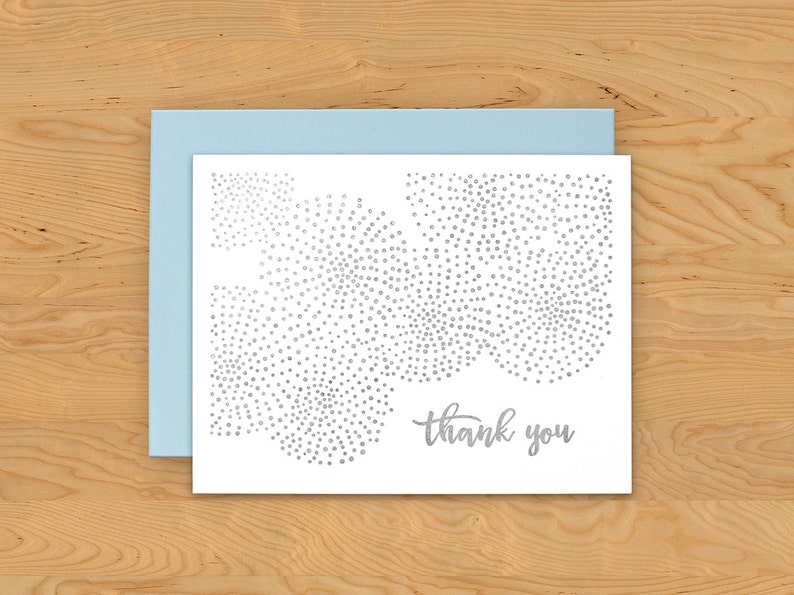 Thank You Card Dots A2 image 3