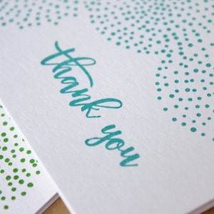 Thank You Card Dots A2 image 4