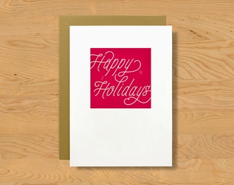 Single "Four Points: Happy Holidays" Holiday Card A7