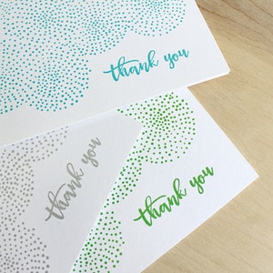 Thank You Card Dots A2 image 5