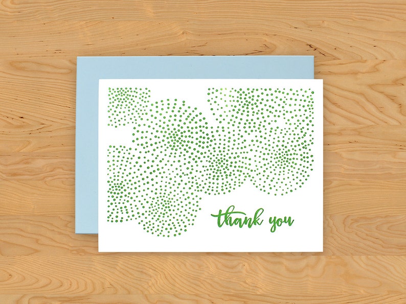 Thank You Card Dots A2 image 2
