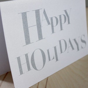 Box of 8 Modern Holiday Holiday Card A9 image 2