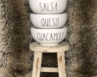 Rae Dunn Inspired Guacamole Margaritas Chips Salsa Vinyl Decals