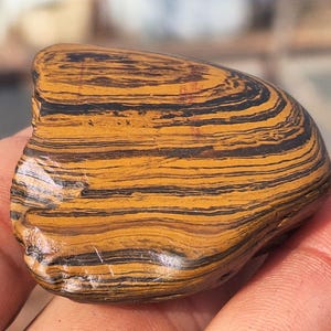 Banded Ironstone MAGNETIC Genesis Stone T27 Wyoming BIF iron Hematite Magnetite jasperite seer stone therapy rock tiger eye root chakras