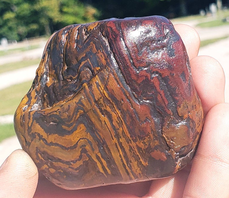 Z.13 Jasperite BIF Banded Ironstone Genesis Stone Etsy