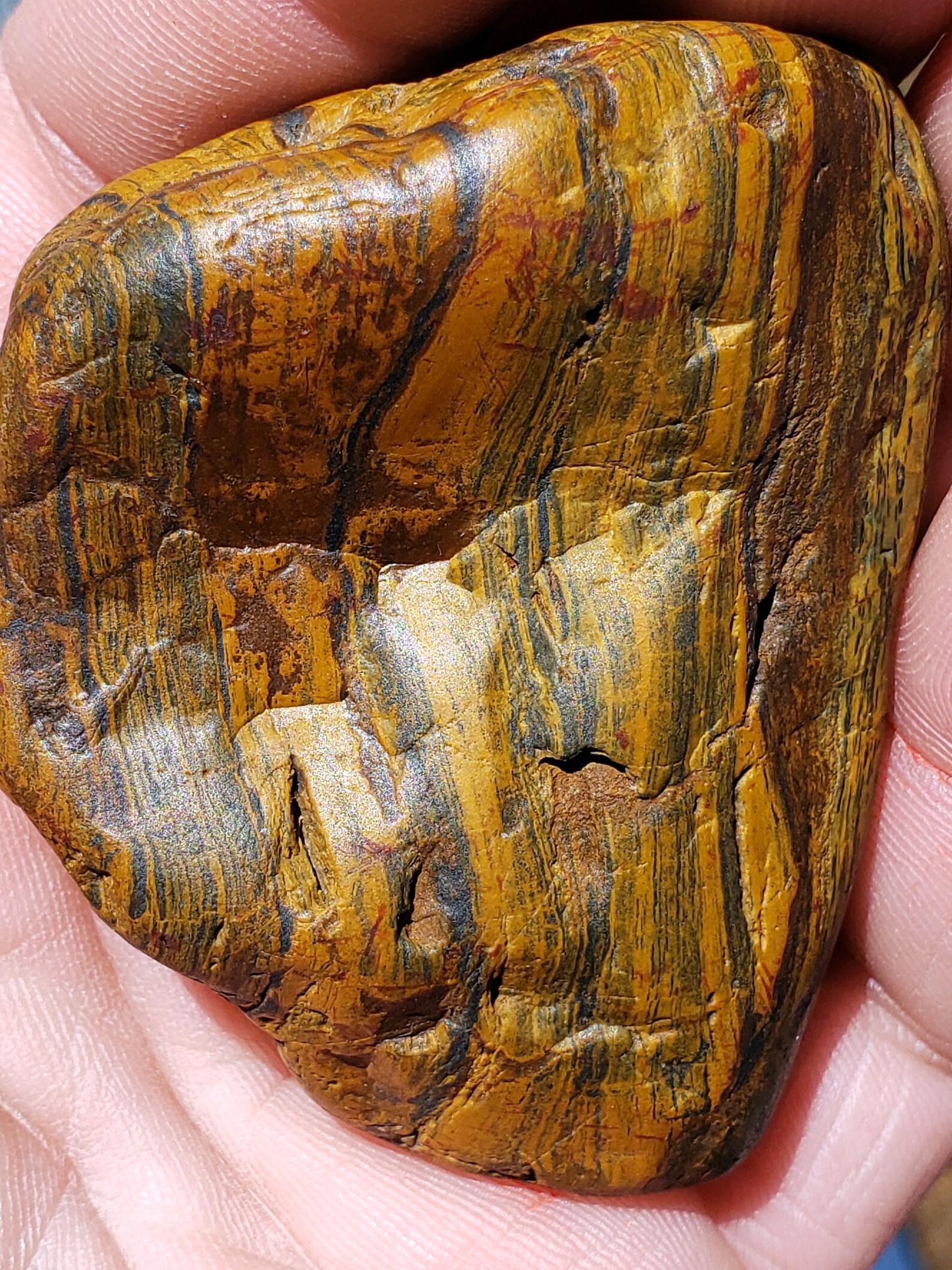 F1.1 Brown Banded Iron Ironstone Formation Genesis Etsy