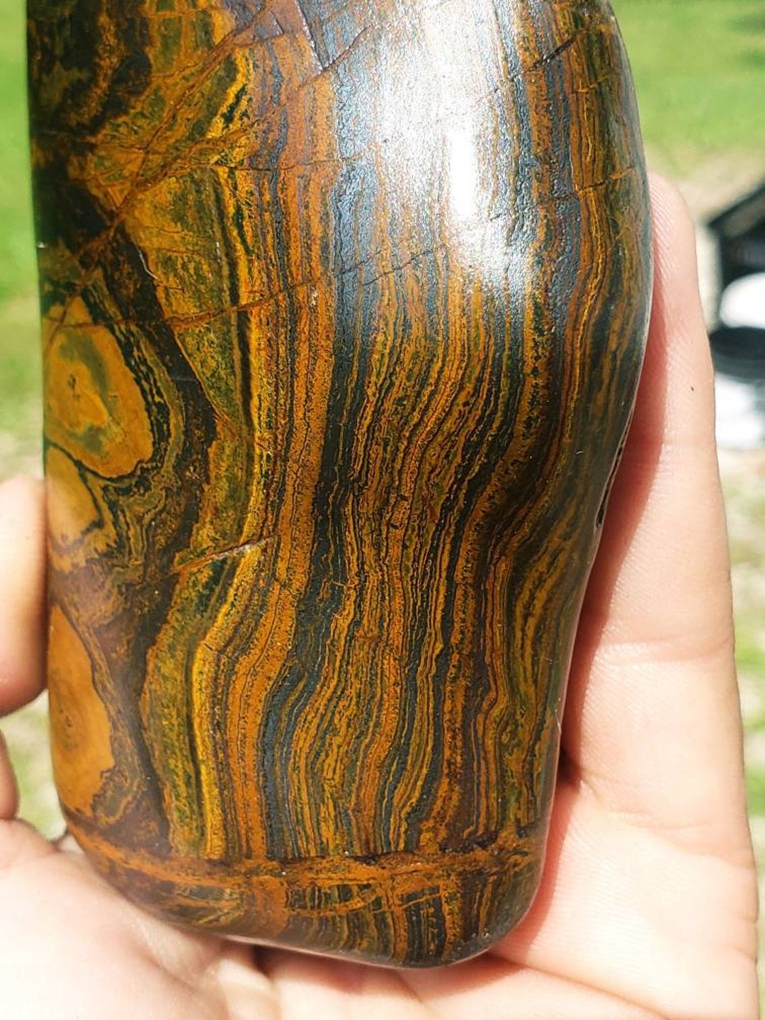 K.25 Banded Ironstone Genesis Stone WYOMING BIF Etsy