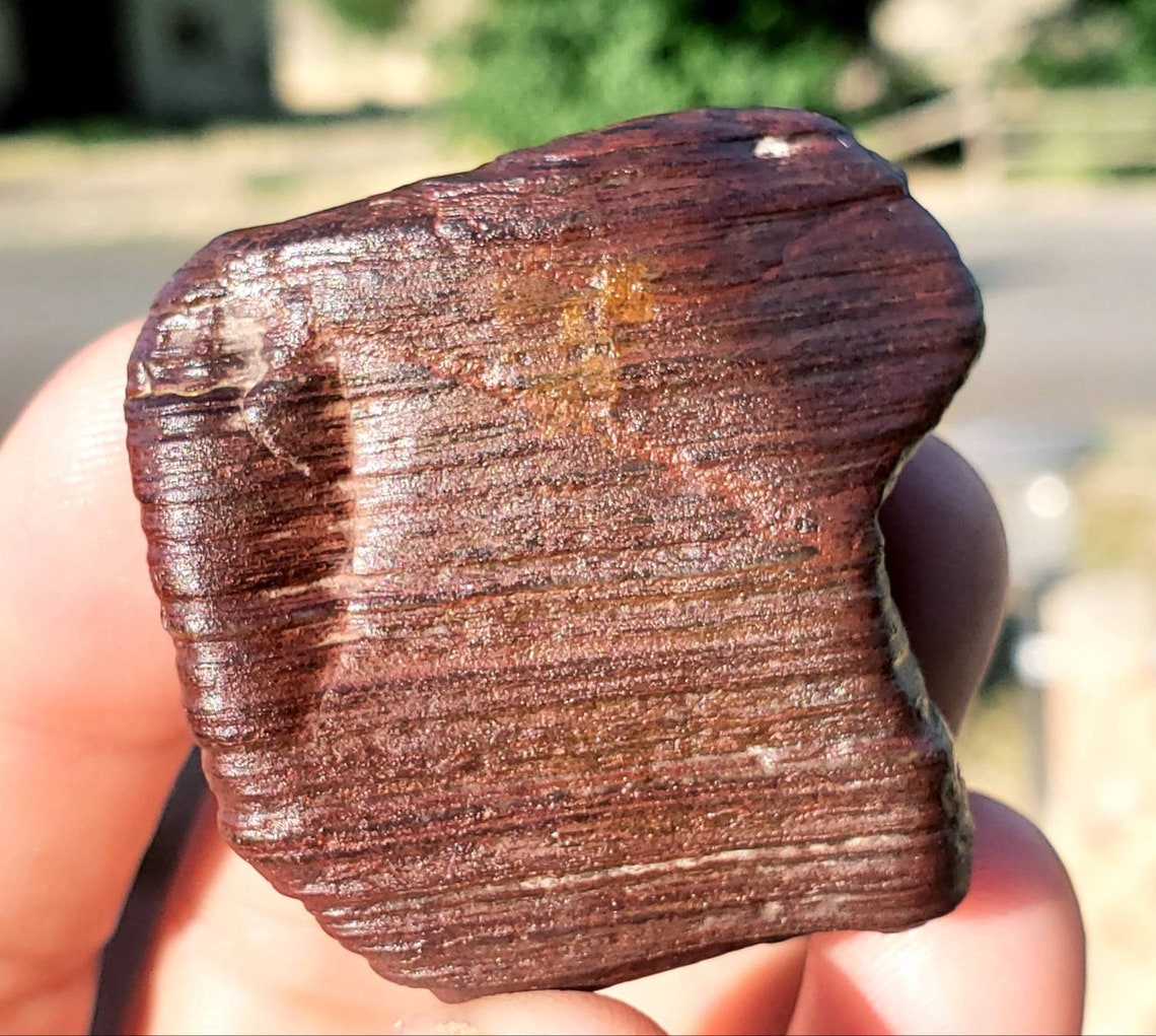 W.33 Banded Iron Ironstone Formation Genesis Stone Etsy