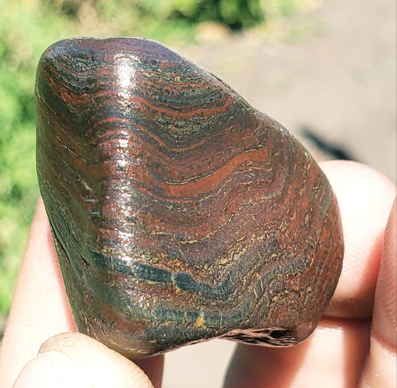 K60 Banded Ironstone Genesis Stone WYOMING BIF Etsy
