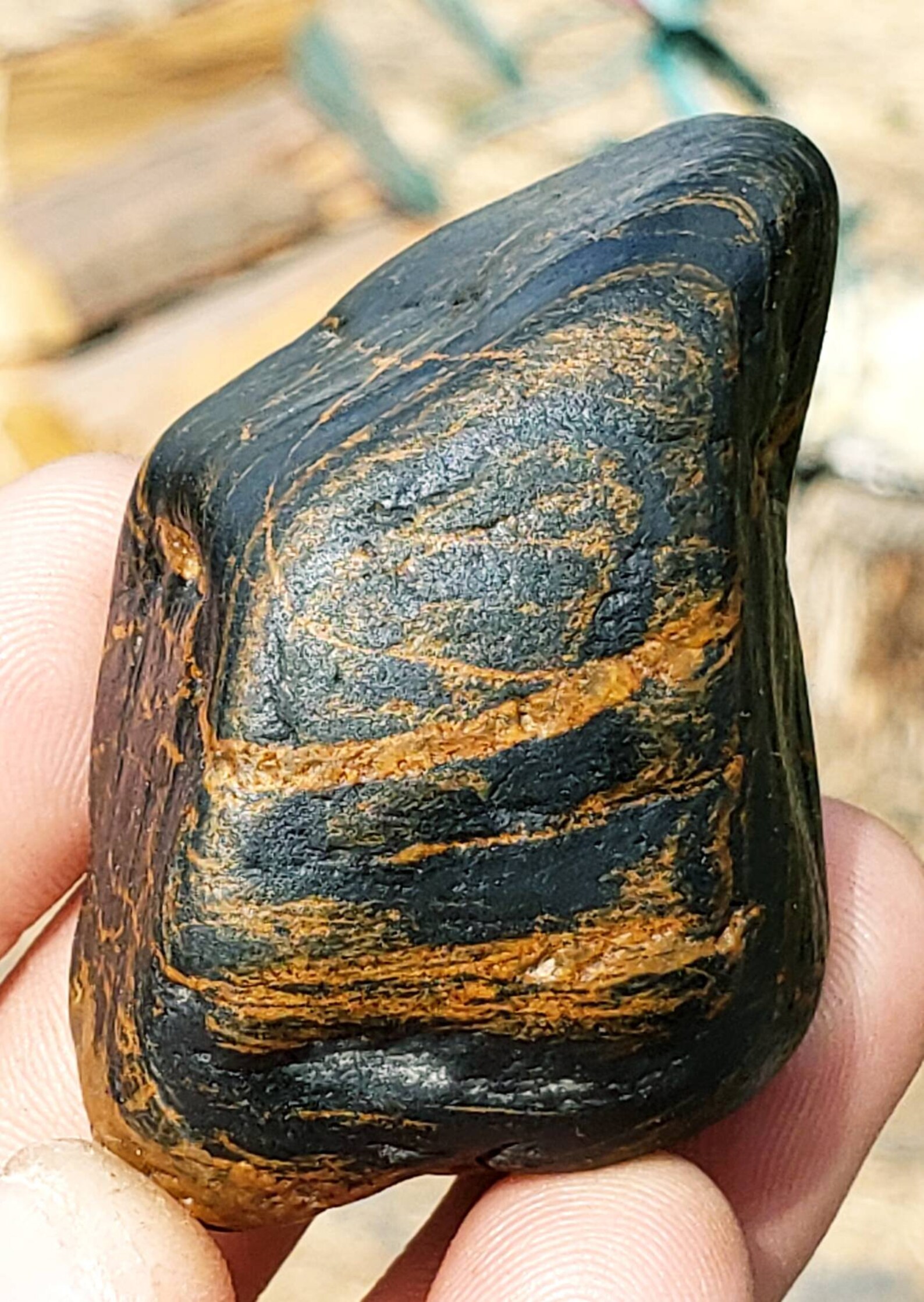 W.83 black Banded Iron Ironstone Formation Genesis Etsy